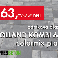 Holland Kombi 6cm colormix piano Holland Kombi 6cm colormix piano