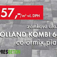 Holland Kombi 6cm colormix piano Holland Kombi 6cm colormix piano