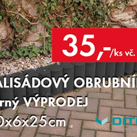 VÝPRODEJ PALISÁDOVÝCH OBRUBNÍKŮ VÝPRODEJ PALISÁDOVÝCH OBRUBNÍKŮ