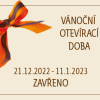 VÁNOČNÍ OTEVÍRACÍ DOBA VÁNOČNÍ OTEVÍRACÍ DOBA